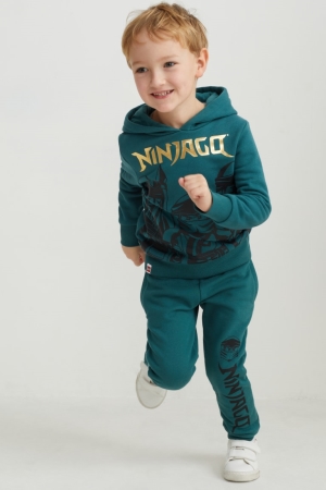 C&A Lego Ninjago Joggers Långbyxor Pojke Mörkturkos | YHCOK-7865