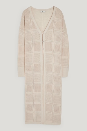 C&A Long Cardigan Dam Bruna | VONYC-3190