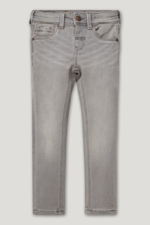 C&A Mager Jog Denim Organic Bomull Jeans Pojke Blå Grå | MNPEB-7305