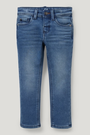 C&A Mager Thermal Jeans Pojke Blå | SXRPM-8495