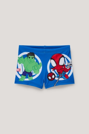 C&A Marvel Swim Lycra® Xtra Life™ Badkläder Pojke Blå | NRMUS-2709