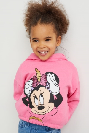 C&A Minnie Mouse Hoodie Tjej Rosa | BRUYS-2874