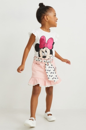 C&A Minnie Mouse Kjolar Tjej Rosa | FBNYR-8173