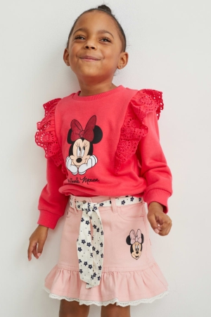 C&A Minnie Mouse Tröjor Tjej Röda | CQXGL-2803