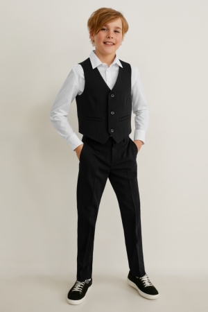 C&A Mix-and-match Suit Långbyxor Pojke Svarta | VMTGS-4728