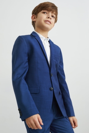 C&A Mix-and-match Tailored Jacka Tjej Blå | RZAQD-7981