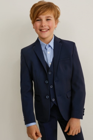 C&A Mix-and-match Tailored Jacka Tjej Mörkblå | OLJEZ-9604