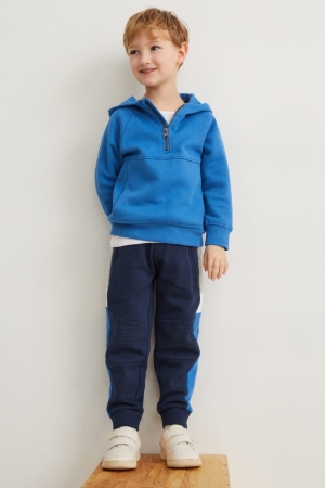 C&A Multipack Of 2 Joggers Långbyxor Pojke Mörkblå | JNKQC-6591