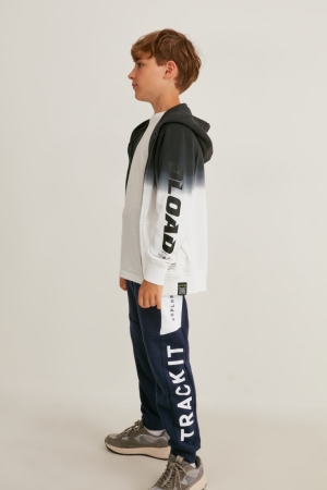 C&A Multipack Of 2 Joggers Långbyxor Pojke Mörkblå | MBSEQ-9637