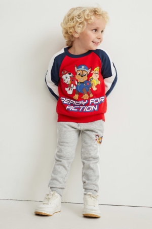 C&A Multipack Of 2 Paw Patrol Tröjor Tjej Ljusgrå | GVJLR-8476