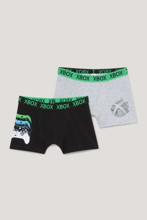 C&A Multipack Of 2 Xbox Boxer Underkläder Pojke Svarta | LGRQJ-5029