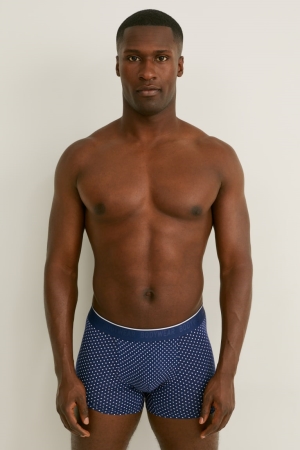 C&A Multipack Of 3 Trunks Flex Lycra® Underkläder Herr Mörkblå | AFZNY-3695