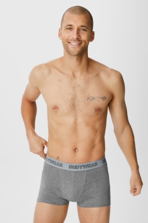C&A Multipack Of 3 Trunks Organic Bomull Lycra® Underkläder Herr Vita Svarta | NJWSY-6243
