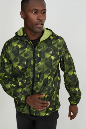 C&A Outdoor With Hood Jacka Herr Mörkgröna Svarta | JTEQS-9215