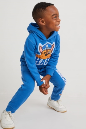 C&A Paw Patrol Set And Joggers 2 Piece Långbyxor Pojke Blå | XCGUS-2879
