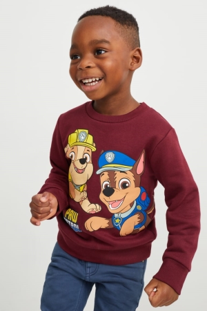 C&A Paw Patrol Tröjor Tjej Vinröda | XQVDO-8912
