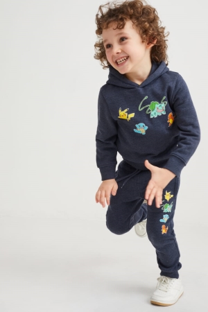 C&A Pokémon Joggers Långbyxor Pojke Mörkblå | ASVGZ-4619