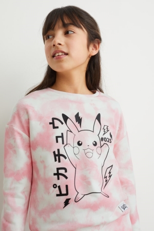 C&A Pokémon Tröjor Tjej Rosa | WRCEY-6308