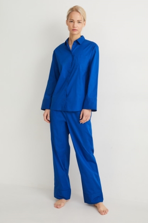 C&A Pyjamas Nattkläder Dam Blå | JOKXE-1047