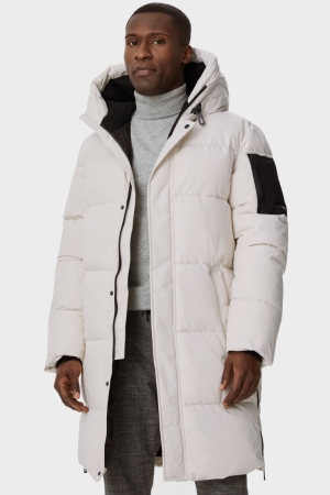 C&A Quiltad With Hood Rockar Herr Vita | NTUJQ-1602