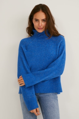 C&A Recycled Jumpers Dam Blå | NVYUD-7602