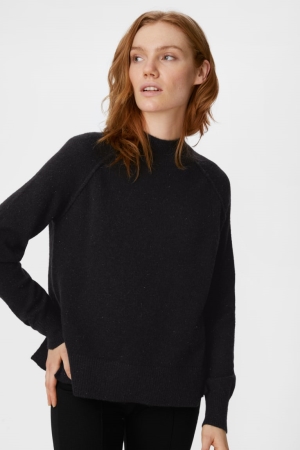 C&A Recycled Jumpers Dam Svarta | DTLRG-5421