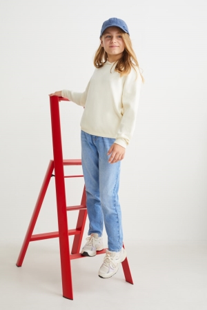 C&A Relaxed Jeans Tjej Blå | HSGRO-0714