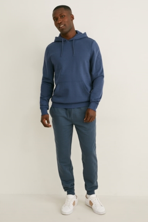 C&A Set And Joggers 2 Piece Organic Bomull Tröjor Herr Blå | CMWQT-5928