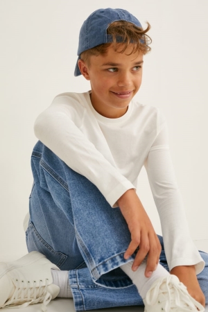 C&A Skater Jeans Pojke Blå | RPLQA-7928