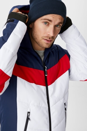 C&A Ski With Hood Jacka Herr Vita | HVQGC-8456