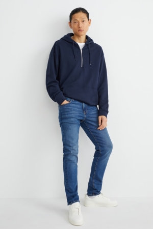 C&A Slim Jeans Herr Blå | IRUNB-9107