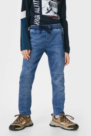 C&A Slim Jeans Pojke Blå | YUJDW-9842