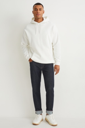 C&A Slim Lycra® Jeans Herr Blå Mörkblå | BRFSV-5790