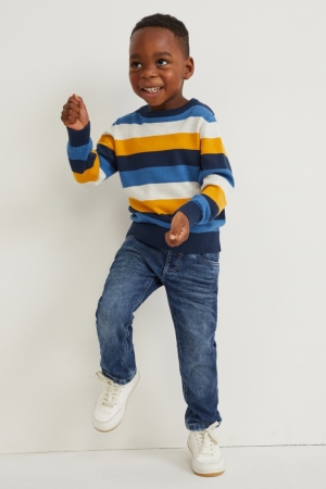C&A Slim Thermal Jeans Pojke Blå | VEOPZ-0681
