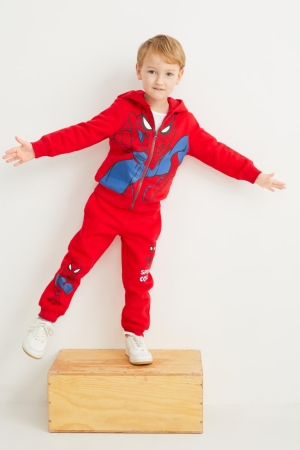 C&A Spider-man Joggers Långbyxor Pojke Röda | QBRDT-3217