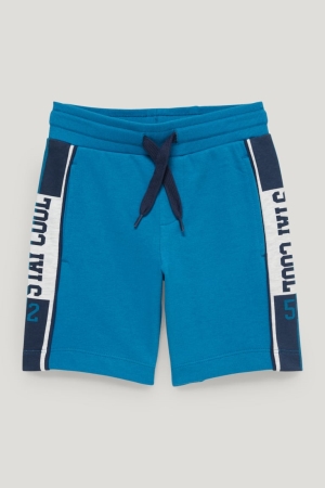 C&A Sweat Bermuda Långbyxor Pojke Blå | UPYZF-4157