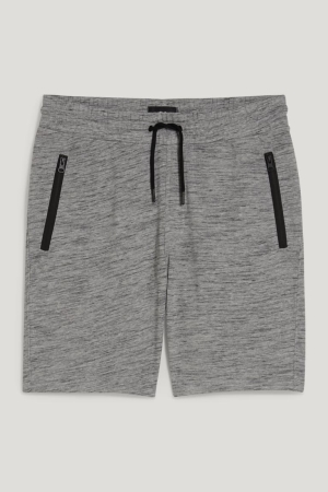 C&A Sweat Shorts Herr Grå | UWXVN-4851