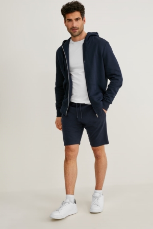 C&A Sweat Shorts Herr Mörkblå | PCDEN-5908