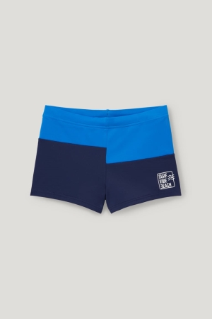 C&A Swim Lycra® Xtra Life™ Badkläder Pojke Mörkblå | XDJUV-3074