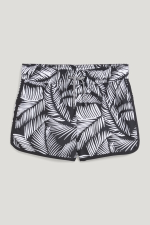 C&A Swim Patterned Badkläder Tjej Vita Svarta | NGUMV-9081