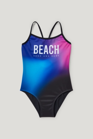 C&A Swimsuit Lycra® Xtra Life™ Badkläder Tjej Ljuslila | AGEVT-6729