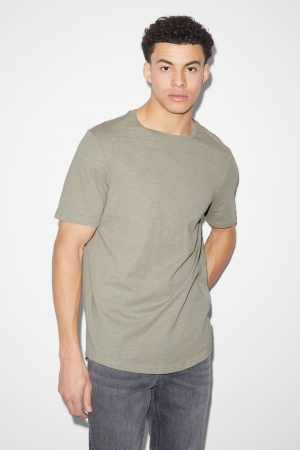 C&A T-shirt Herr Khaki | ASOMU-2654