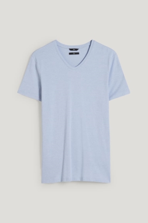 C&A T-shirt Herr Ljusblå | KRSID-5016