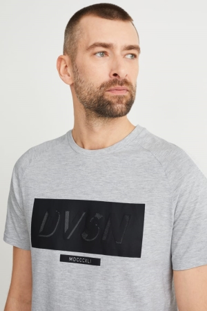 C&A T-shirt Herr Ljusgrå | TISOL-7586