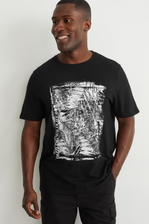C&A T-shirt Herr Svarta | WJOEG-8261