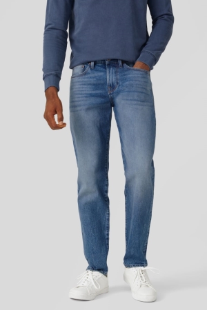 C&A Tapered Jeans Herr Blå | YCZJL-8674