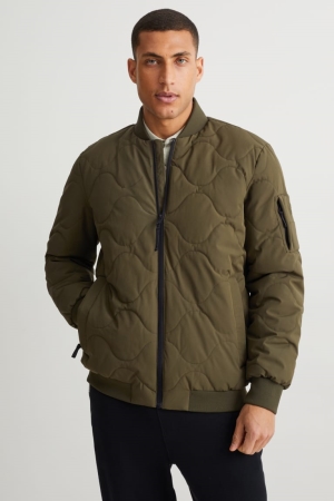 C&A Technical 4 Way Stretch Jacka Herr Khaki | FQXMW-9417