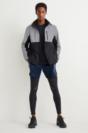 C&A Technical Shorts Herr Mörkblå | DFLRA-4831