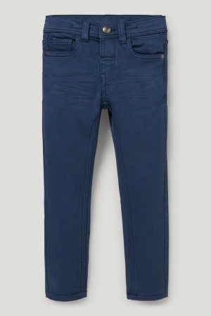C&A Thermal Slim Fit Långbyxor Pojke Mörkblå | VPSWB-7615