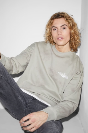 C&A Tröjor Herr Beige | OAIWQ-6843